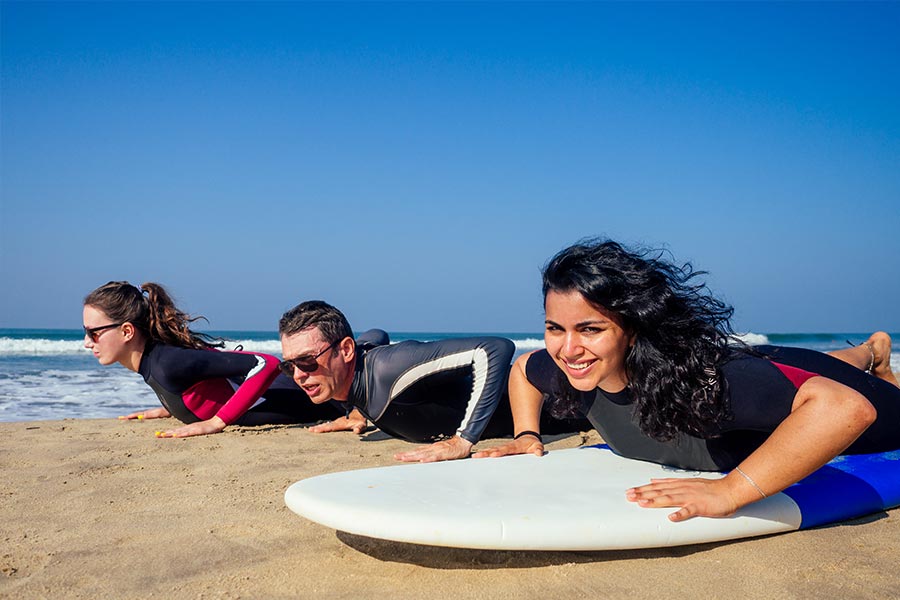 Clases de surf